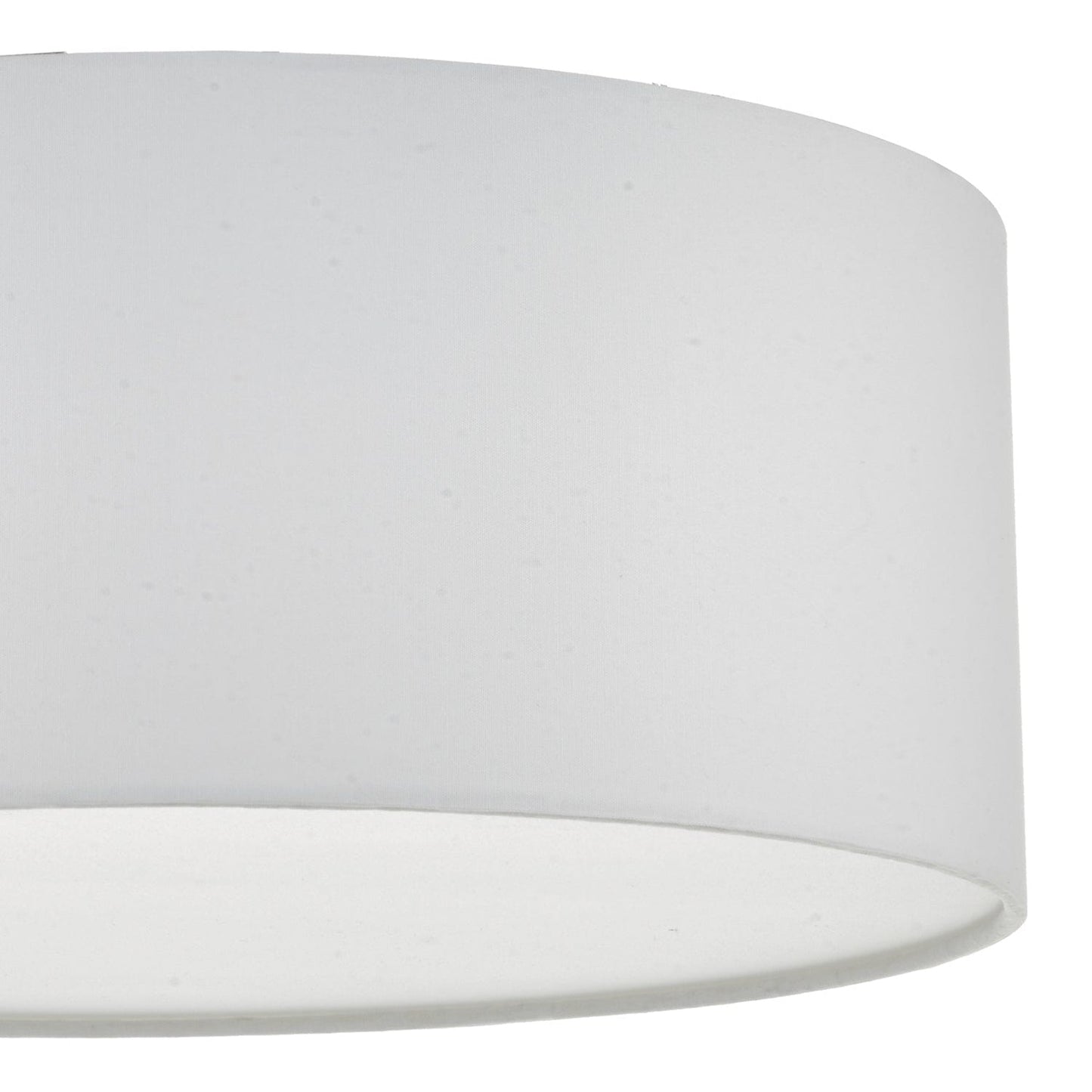 dar lighting Cierro 3 Light Flush Ivory 40cm CIE5215