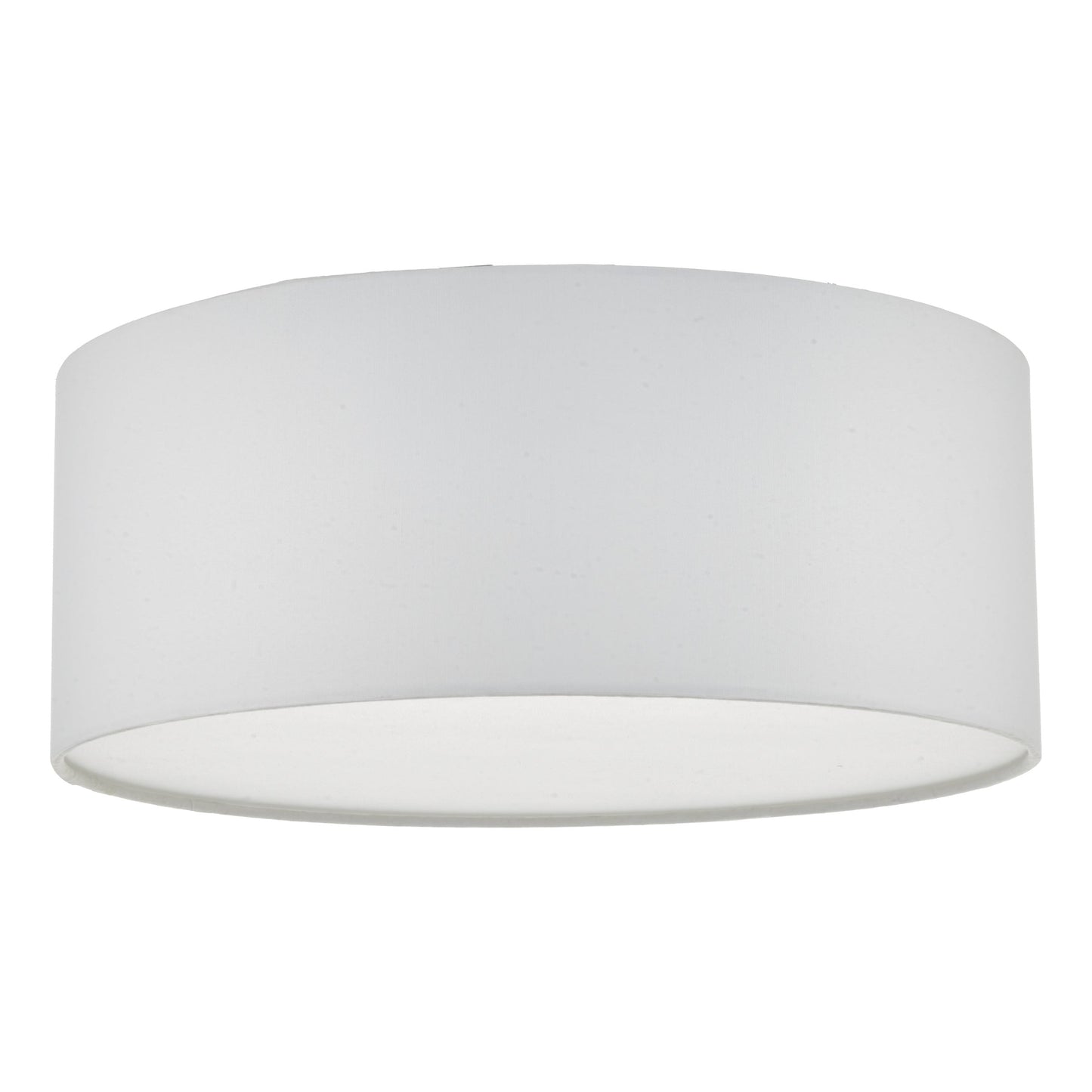 dar lighting Cierro 3 Light Flush Ivory 40cm CIE5215