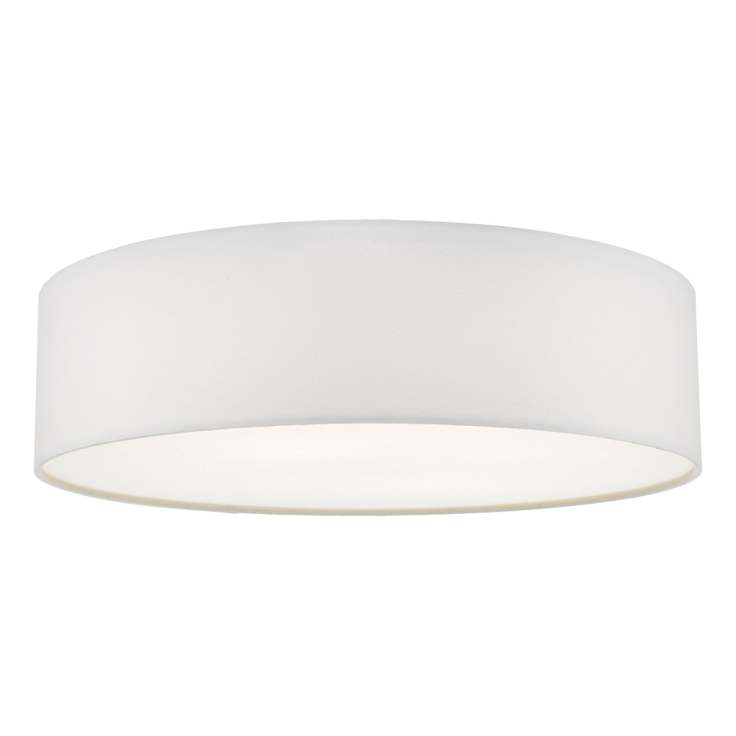 dar lighting Cierro 4 Light Flush Ivory 60cm CIE5015