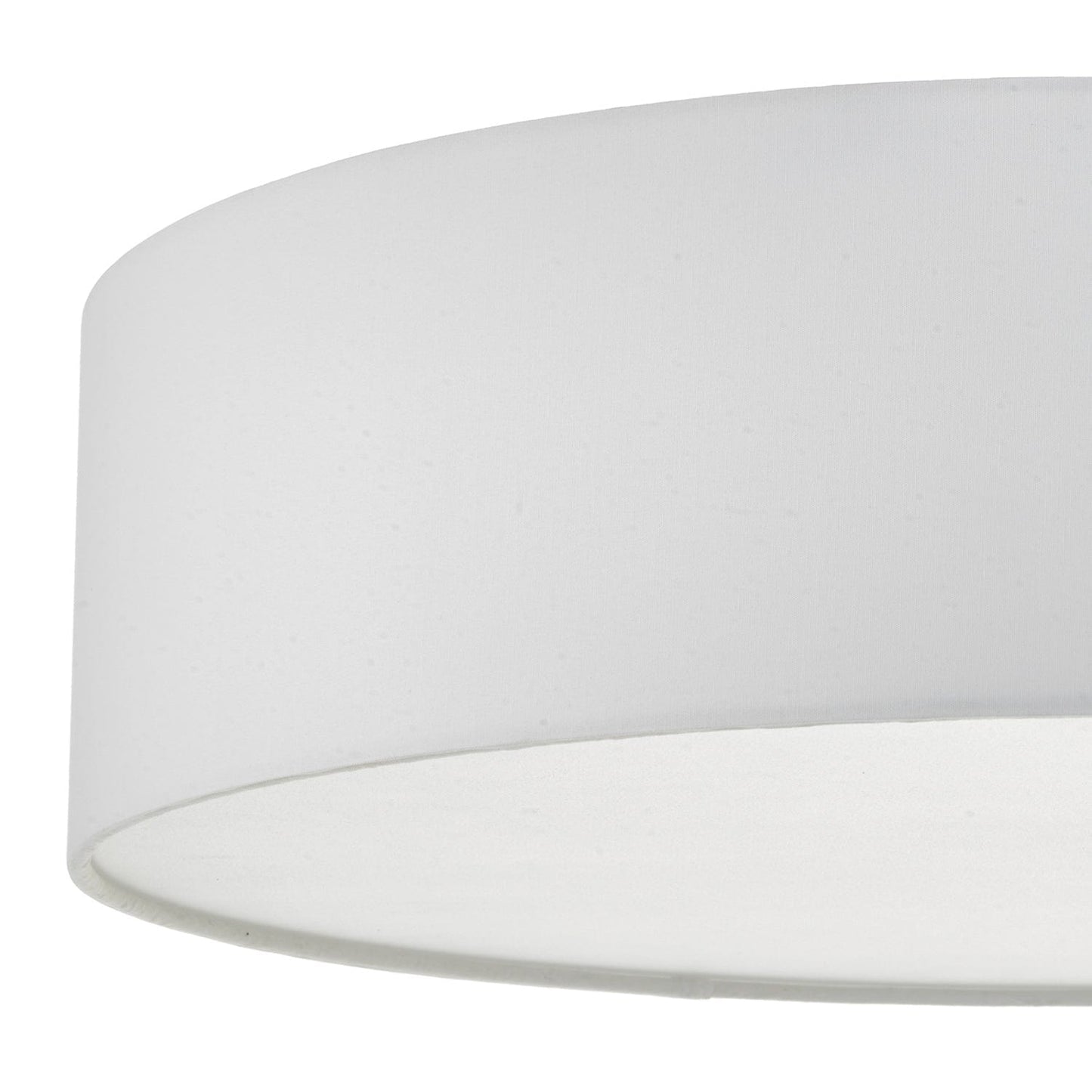 dar lighting Cierro 4 Light Flush Ivory 60cm CIE5015
