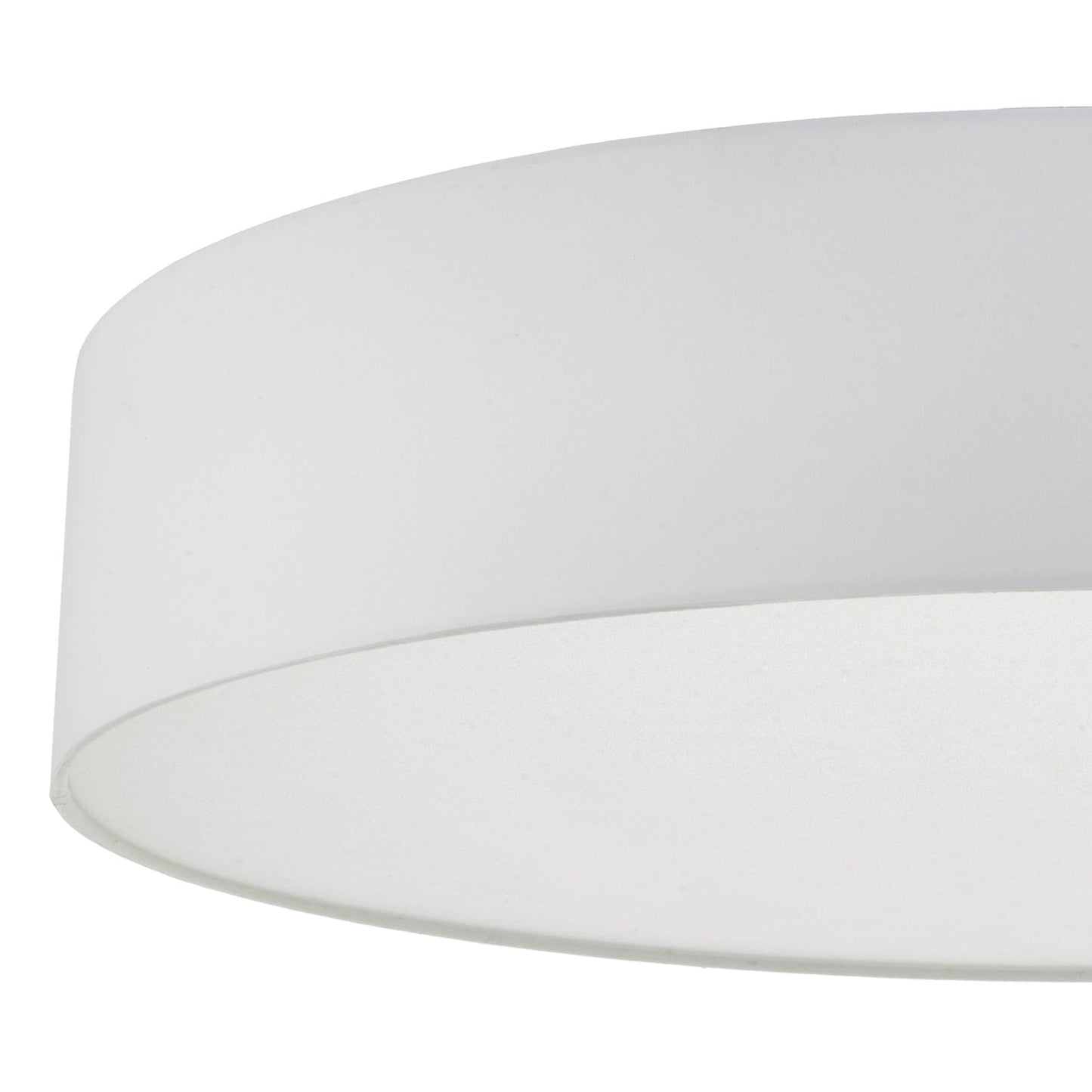 dar lighting Cierro 6 Light Flush Ivory 80cm CIE4815