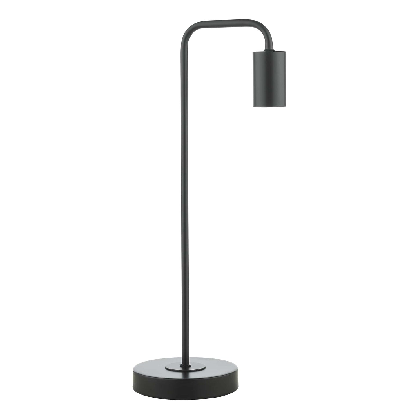 dar lighting Dena Table Lamp Matt Black DEN4222