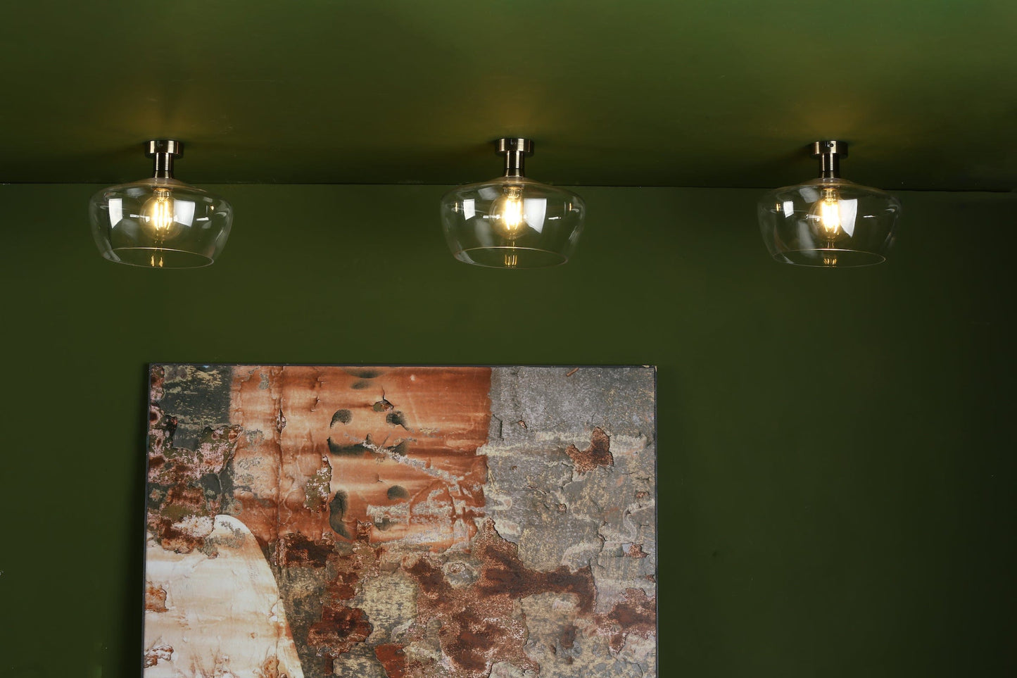 dar lighting Fidella Easy Fit Clear Glass FID6508