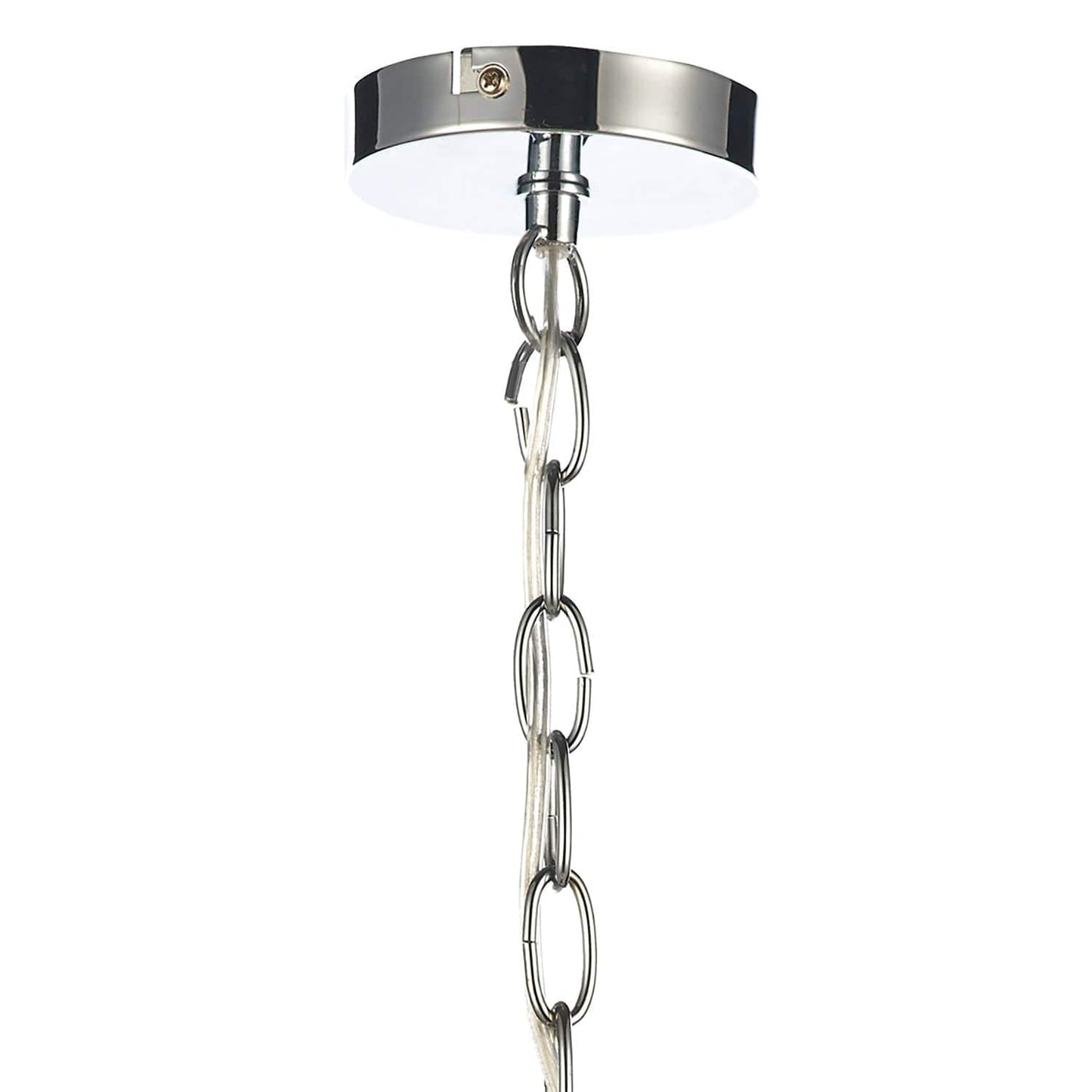 dar lighting Fiesta 5 Light 35CM Pendant Polished Chrome FIE0550