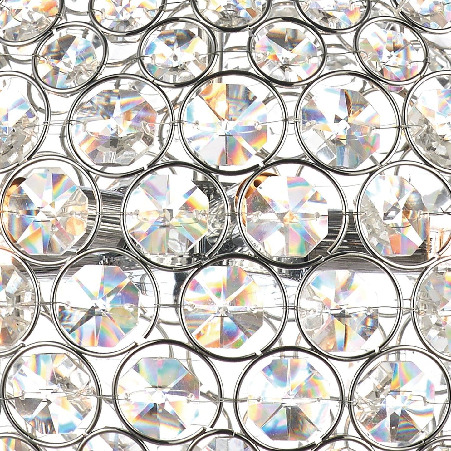 dar lighting Fiesta 5 Light 35CM Pendant Polished Chrome FIE0550