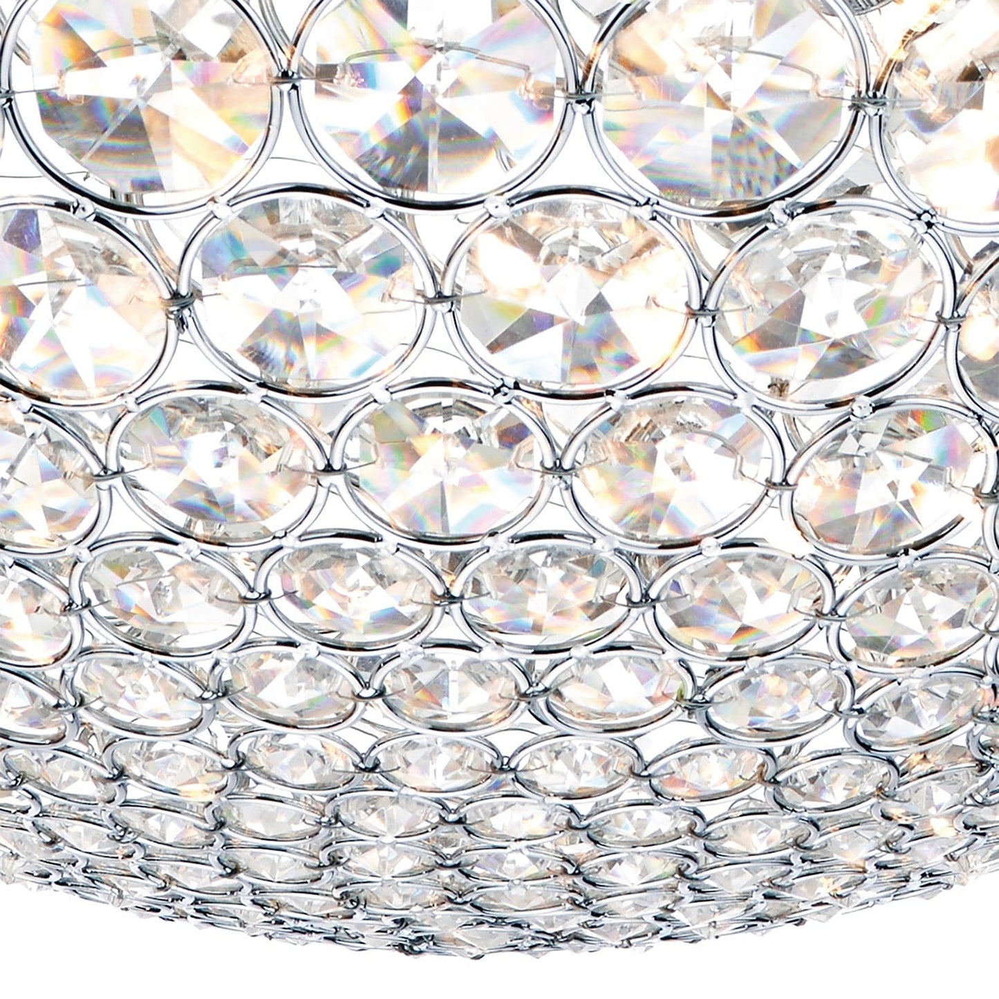 dar lighting Fiesta 8 Light 50CM Pendant Polished Chrome FIE0850