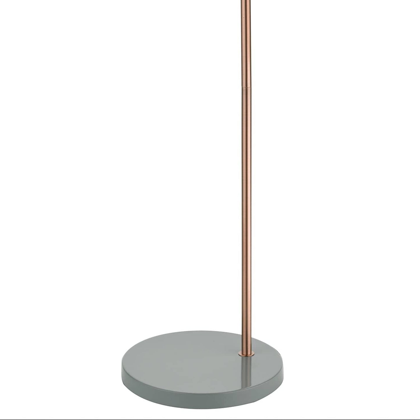 dar lighting Frederick Task Floor Lamp Grey & Copper FRE4939