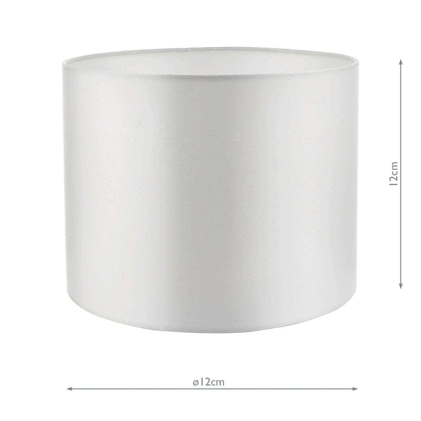 dar lighting Hilda Ivory Faux Silk Shade 12cm HIL0515