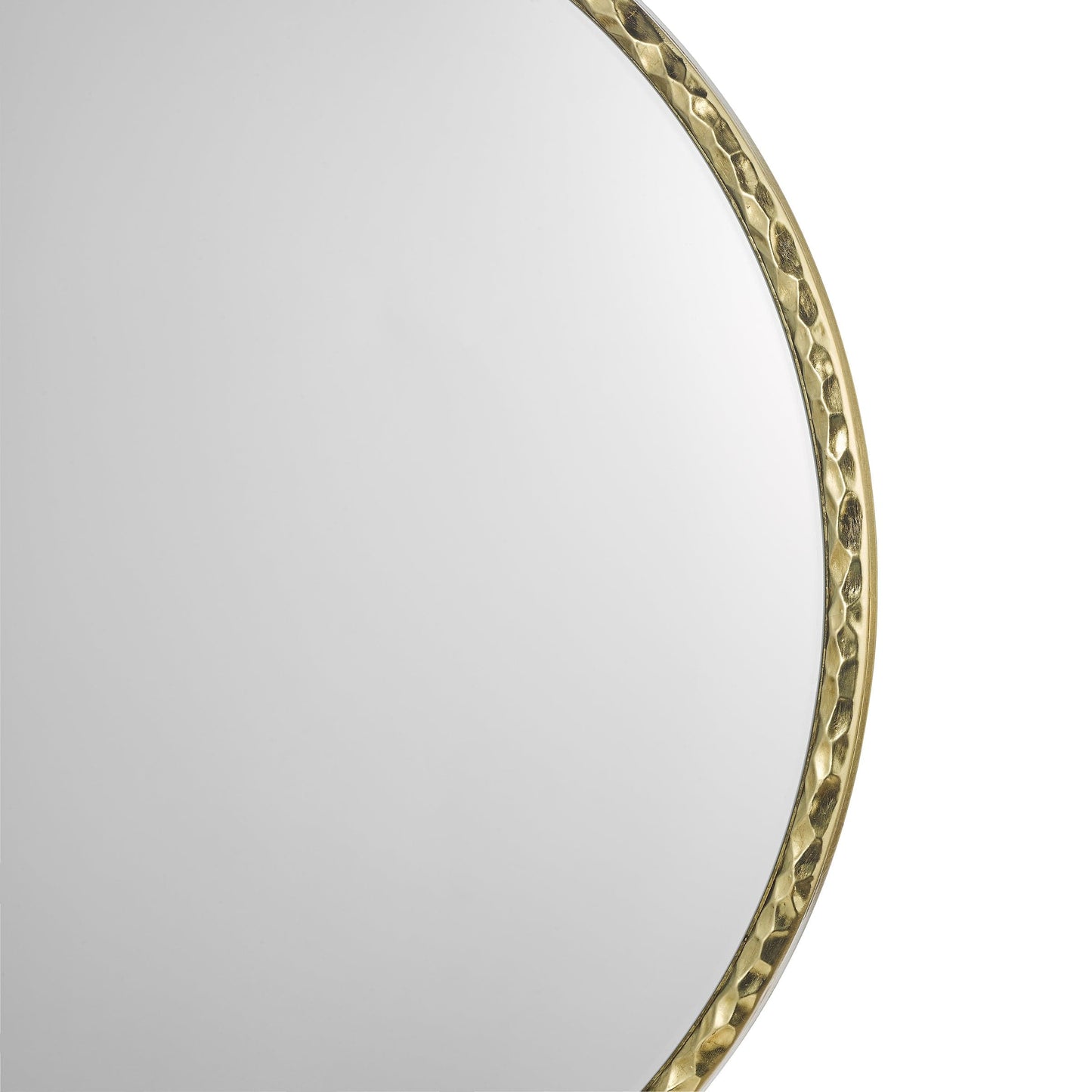 dar lighting Jinelle Square Mirror Textured Gold Frame 80cm 002JIN80
