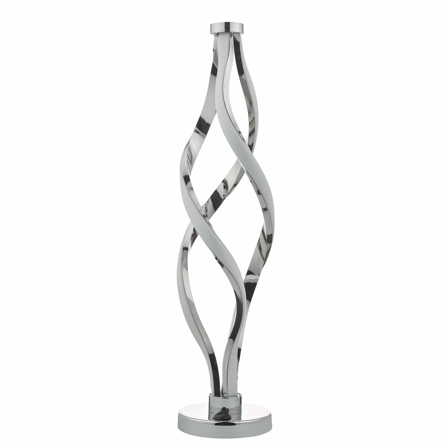 dar lighting Jive Table Lamp Aluminium & Opal LED JIV4268