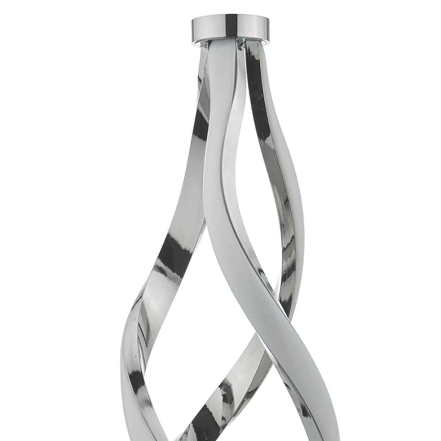 dar lighting Jive Table Lamp Aluminium & Opal LED JIV4268