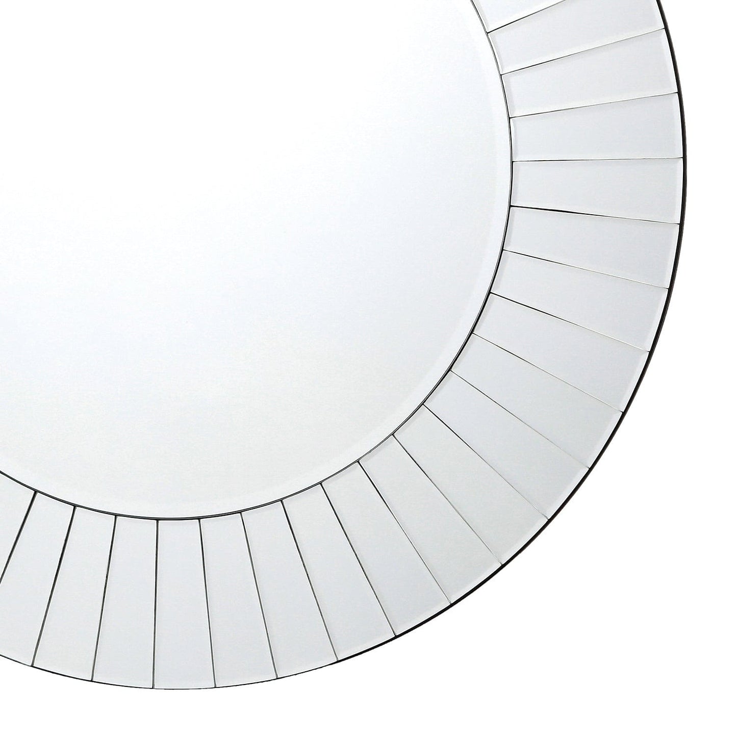 dar lighting Lahaina Bevelled Round Mirror 80cm 002LAH80