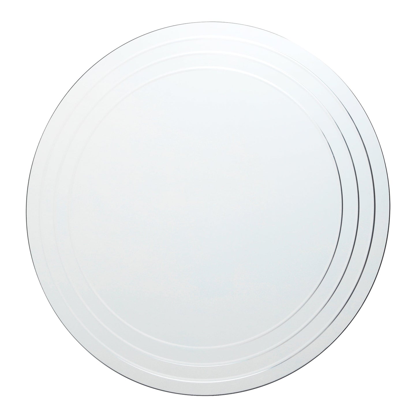 dar lighting Meora Round Bevelled Mirror 100cm 002MEO100