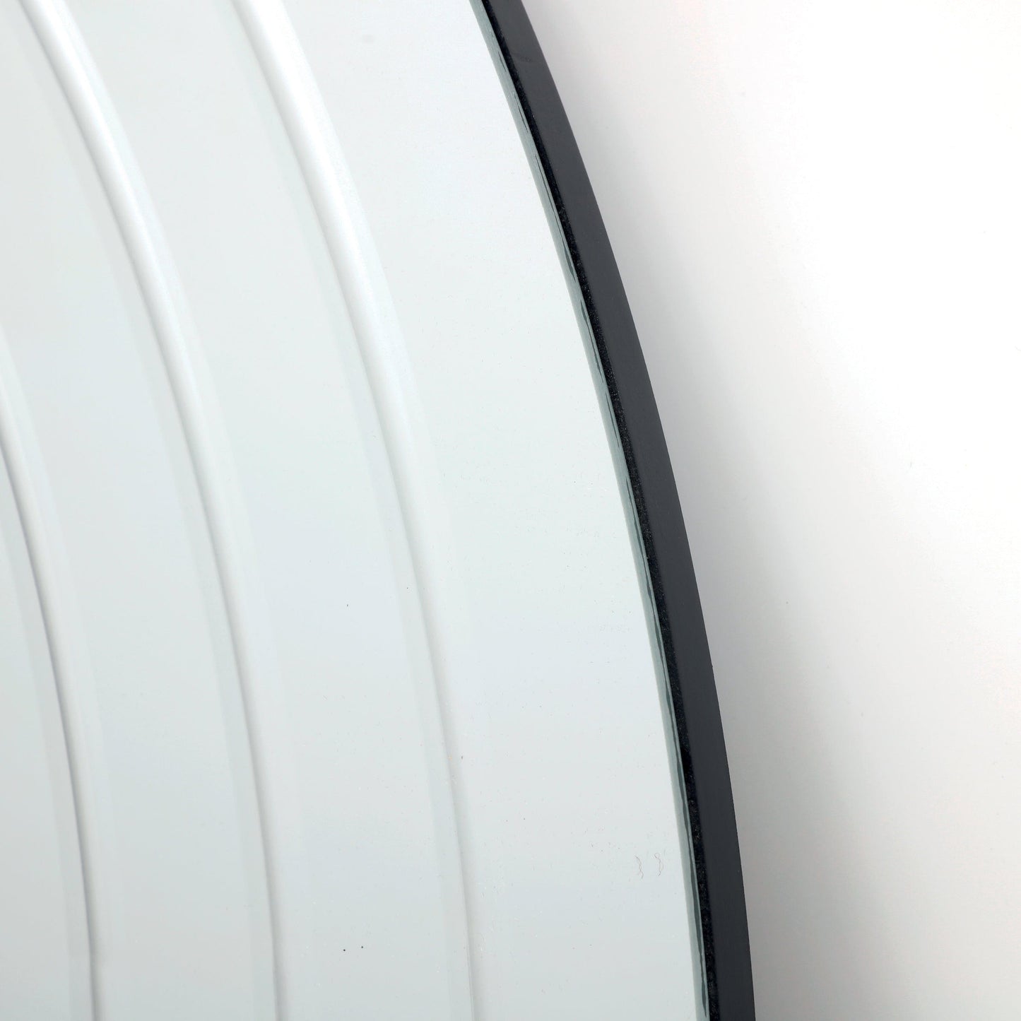 dar lighting Meora Round Bevelled Mirror 100cm 002MEO100