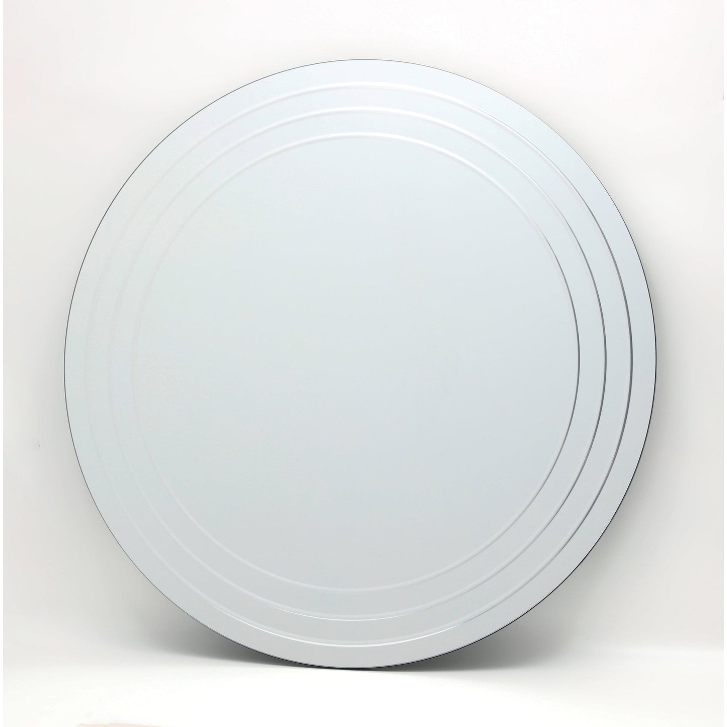 dar lighting Meora Round Bevelled Mirror 100cm 002MEO100