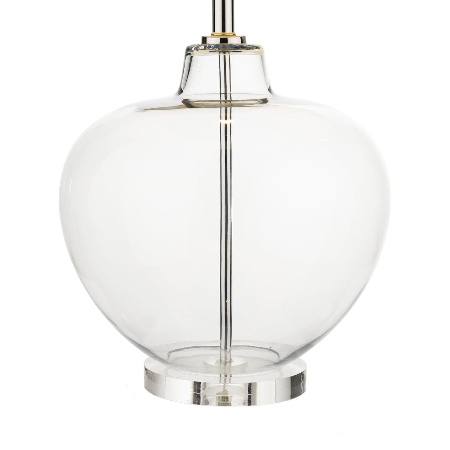 dar lighting Moffat Table Lamp Glass Polished Chrome Base Only MOF4308