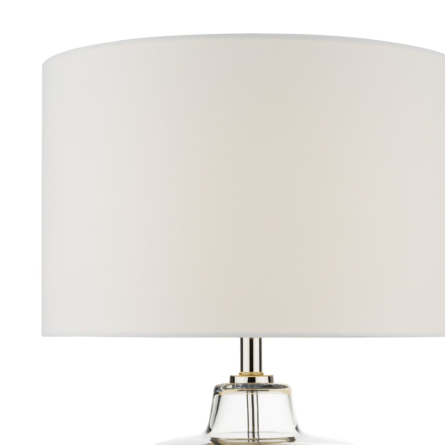 dar lighting Moffat Table Lamp Glass Polished Chrome Base Only MOF4308