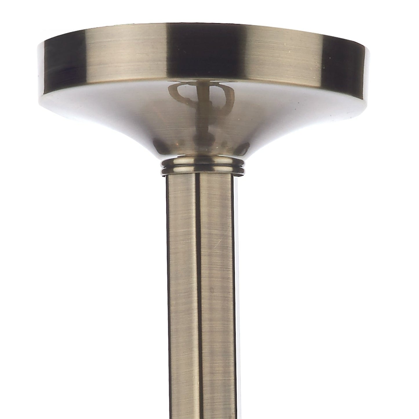 dar lighting Murray 5 Light Dual Mount Pendant Antique Brass MUR0575
