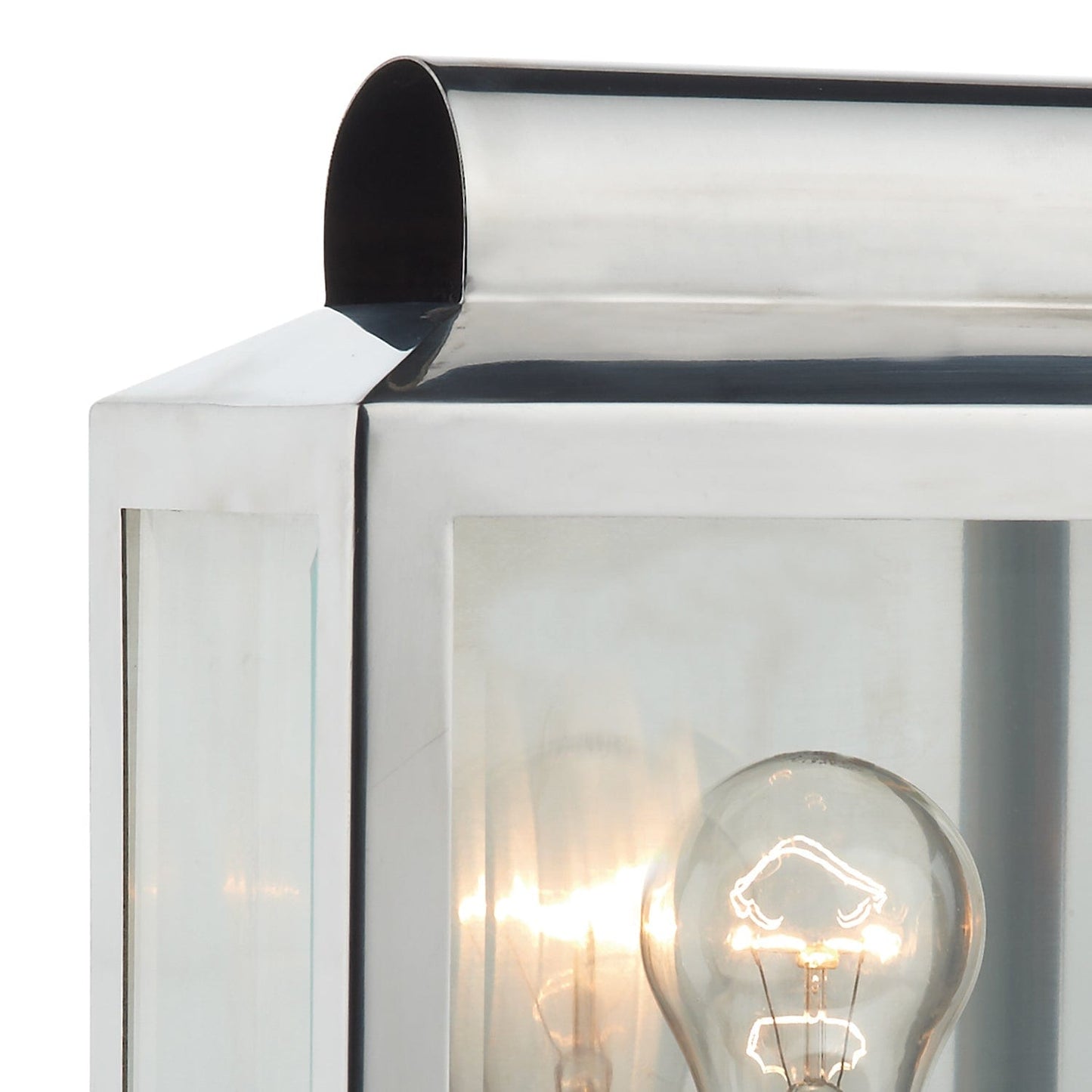 dar lighting Notary Outdoor Wall Light Stainless Steel IP44 NOT2144