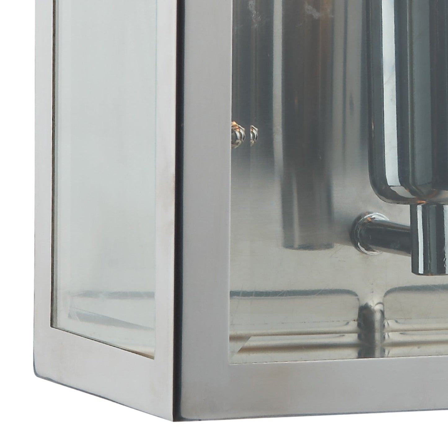 dar lighting Notary Outdoor Wall Light Stainless Steel IP44 NOT2144