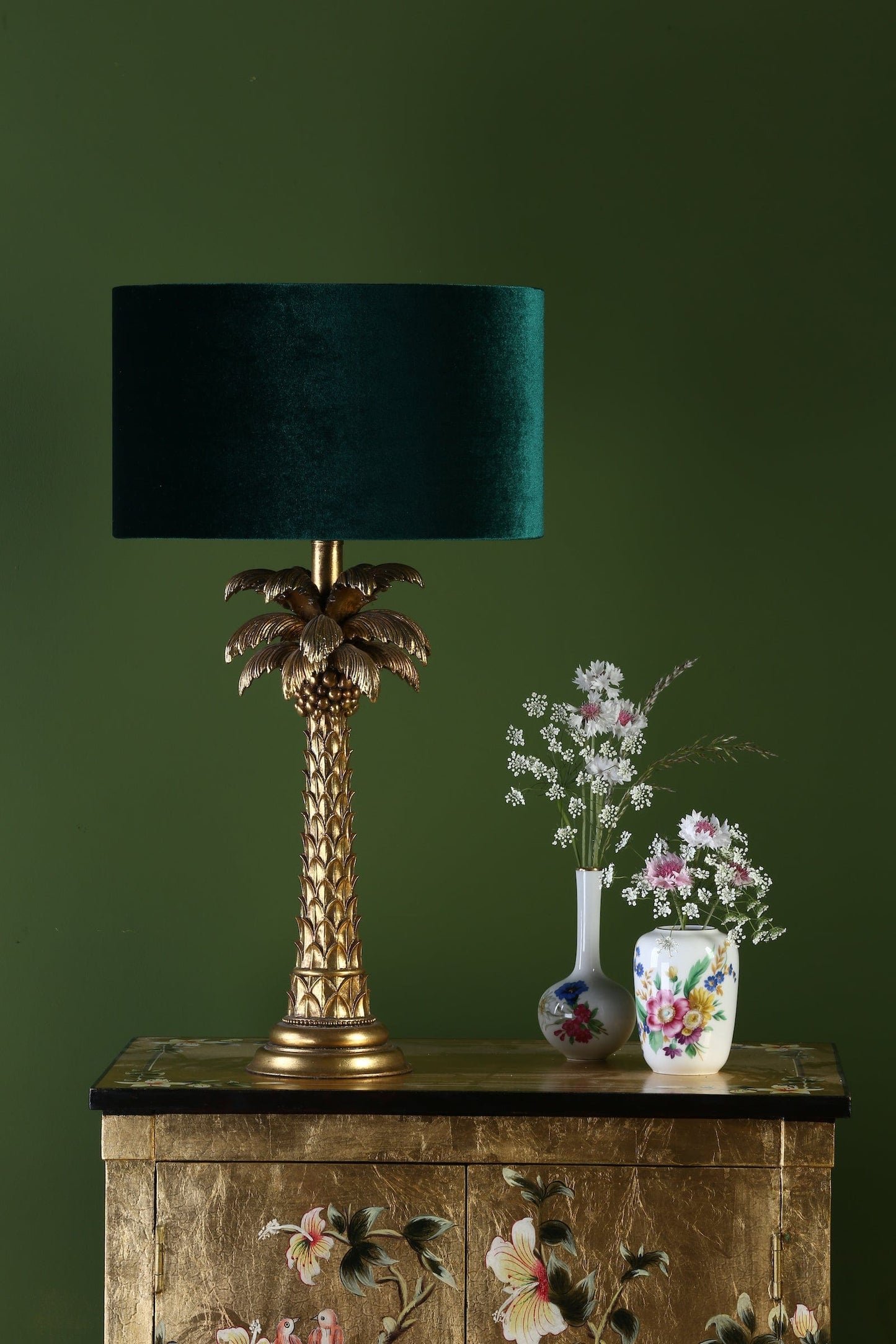dar lighting Palm Table Lamp Gold Base Only PAL4235-X