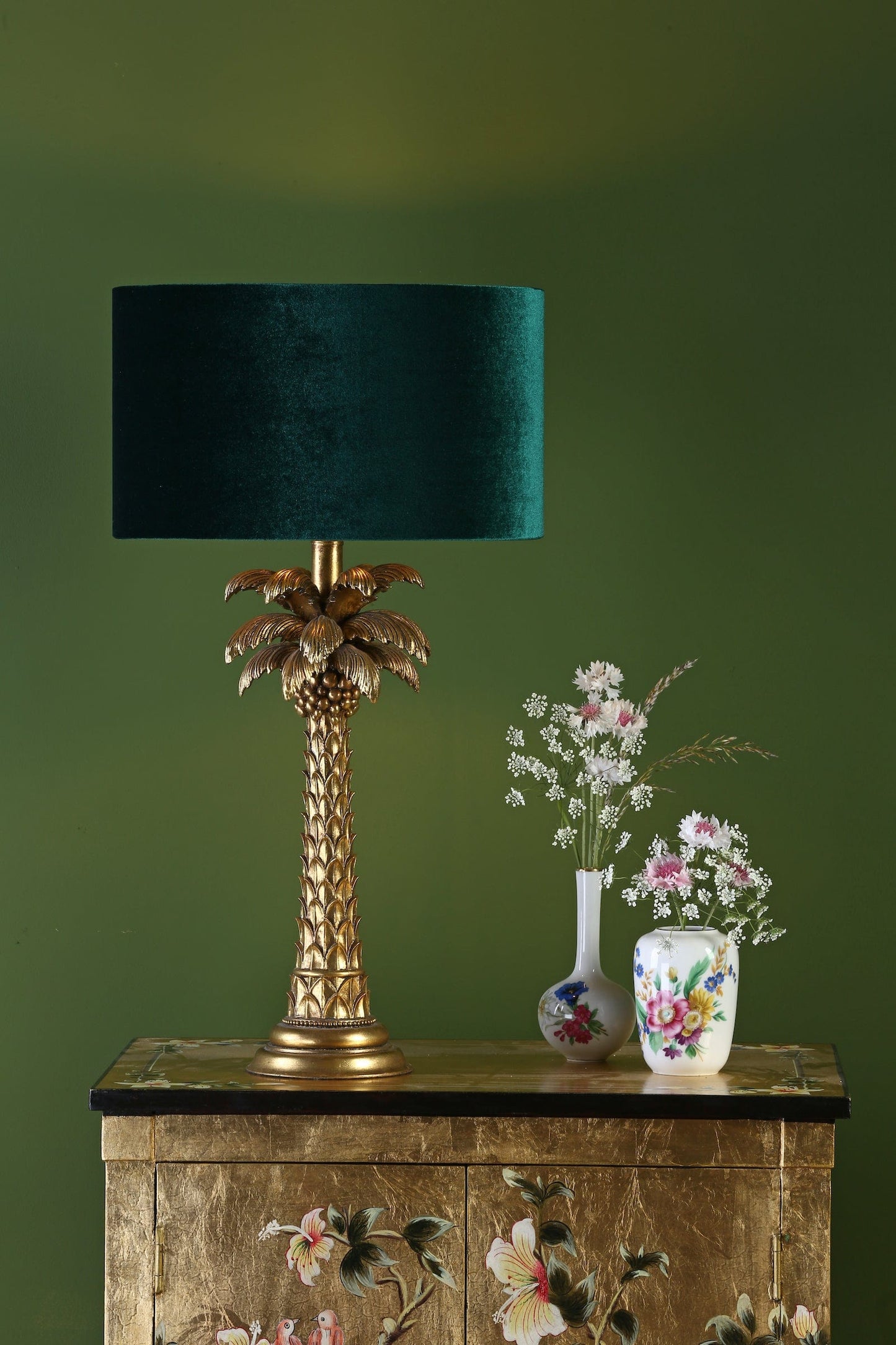 dar lighting Palm Table Lamp Gold Base Only PAL4235-X