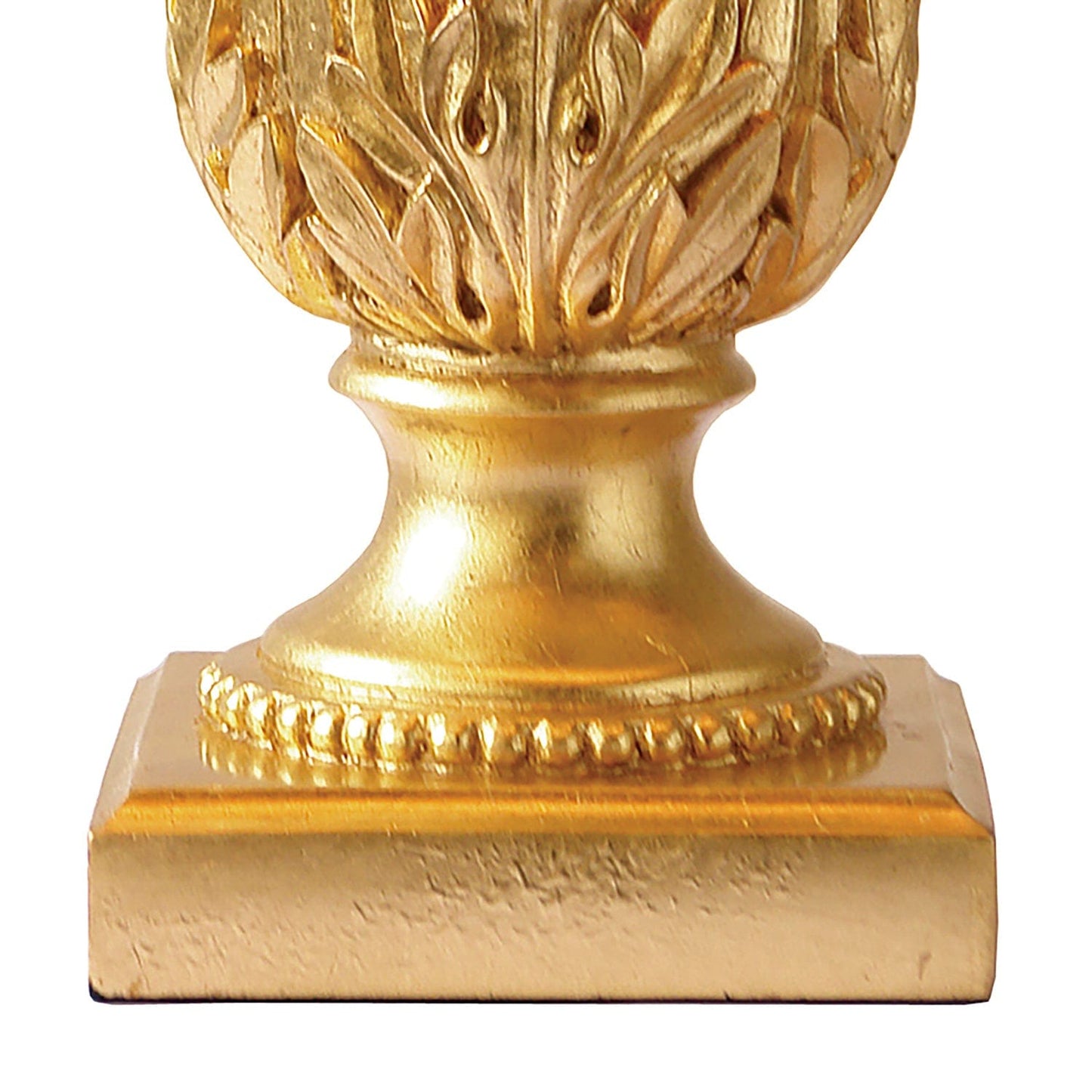 dar lighting Pineapple Table Lamp Gold With Shade PIN4235