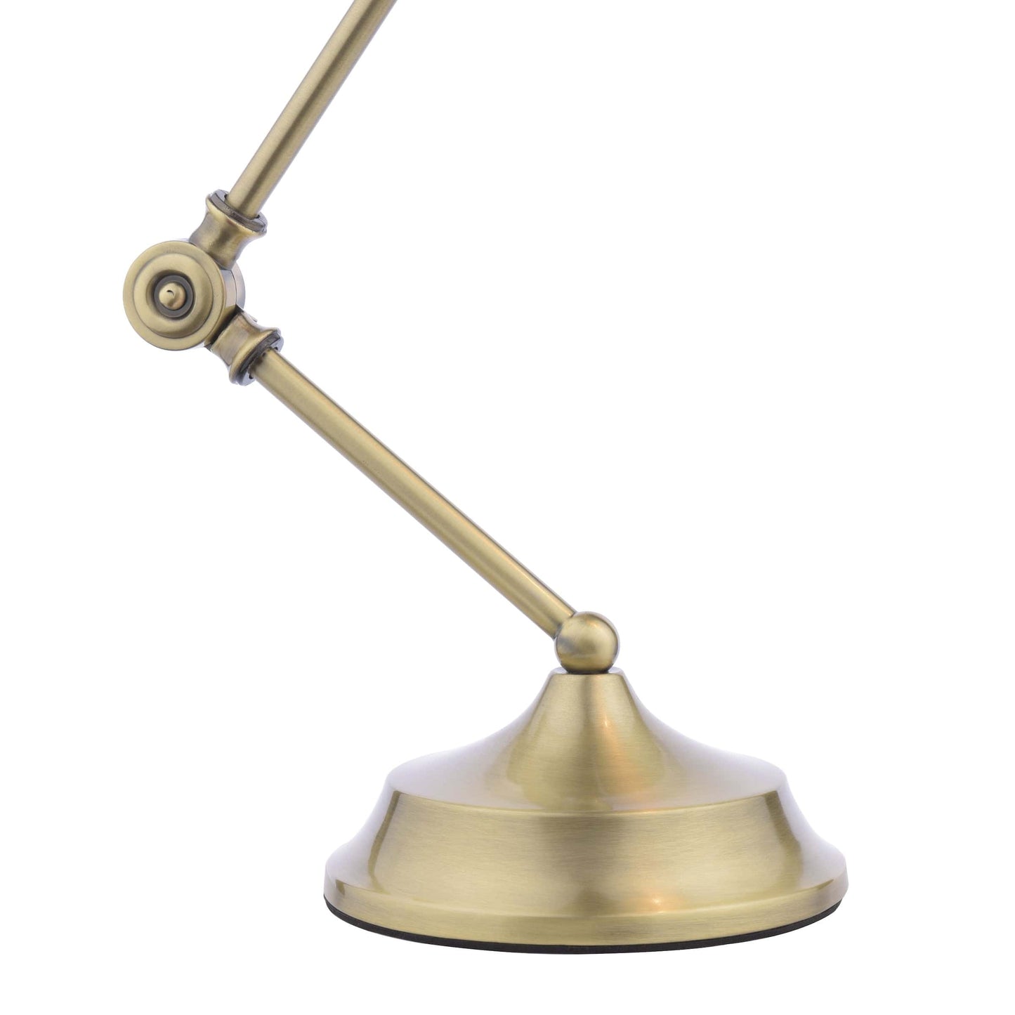 dar lighting Ranger Task Table Lamp Antique Brass RAN4075