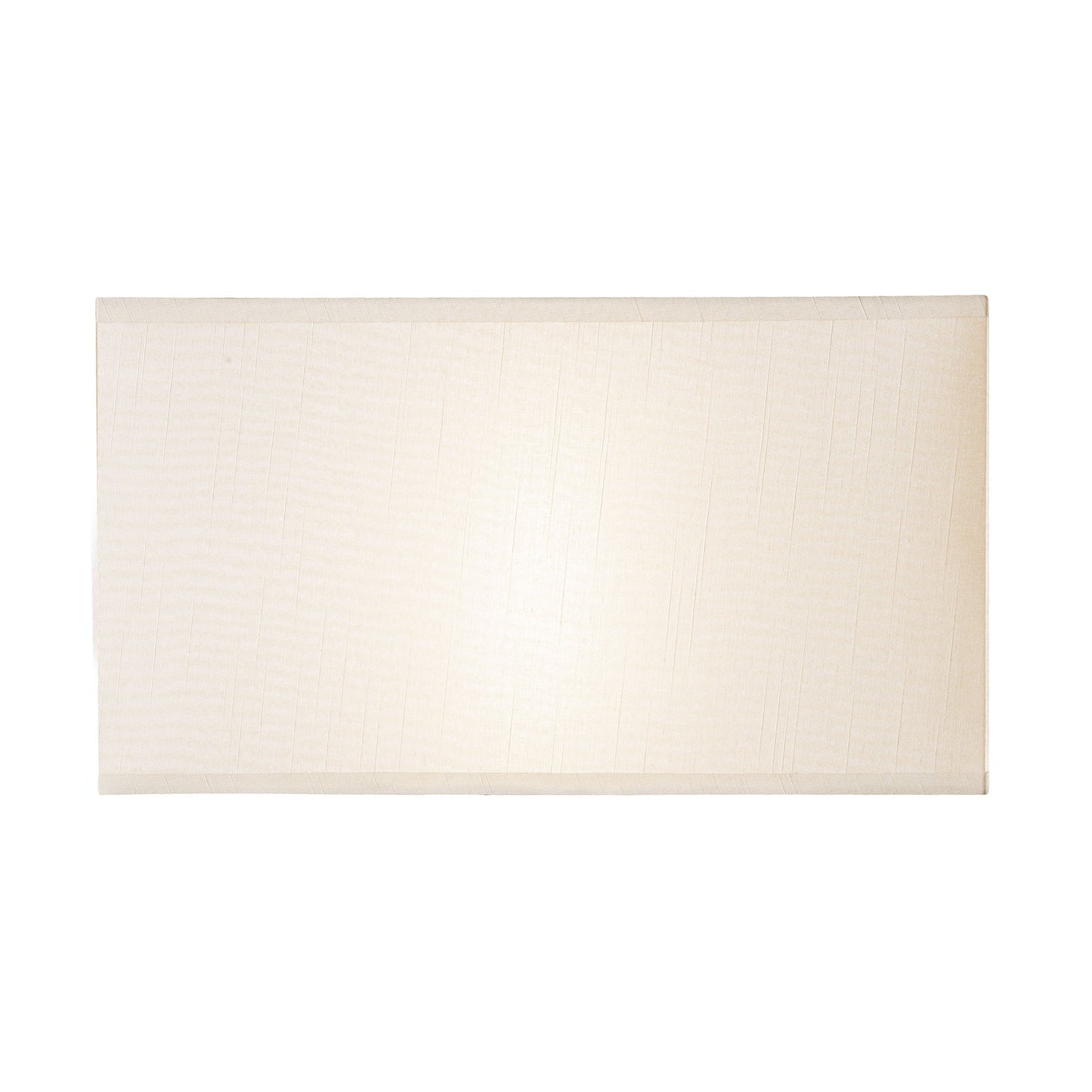 dar lighting S1021 Cream Cotton Rectangle Shade 34CM S1021