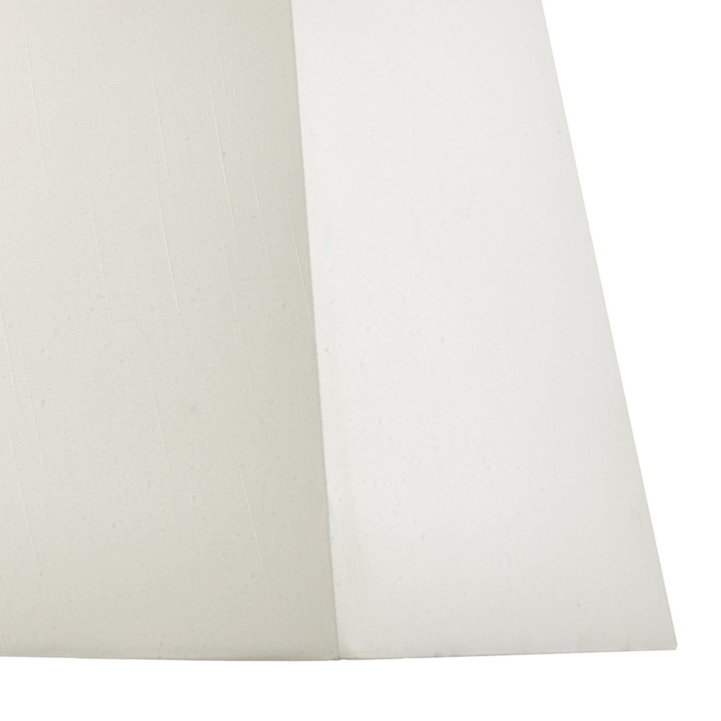 dar lighting S1101 Ivory Faux Silk Tapered Square Shade 37cm S1101