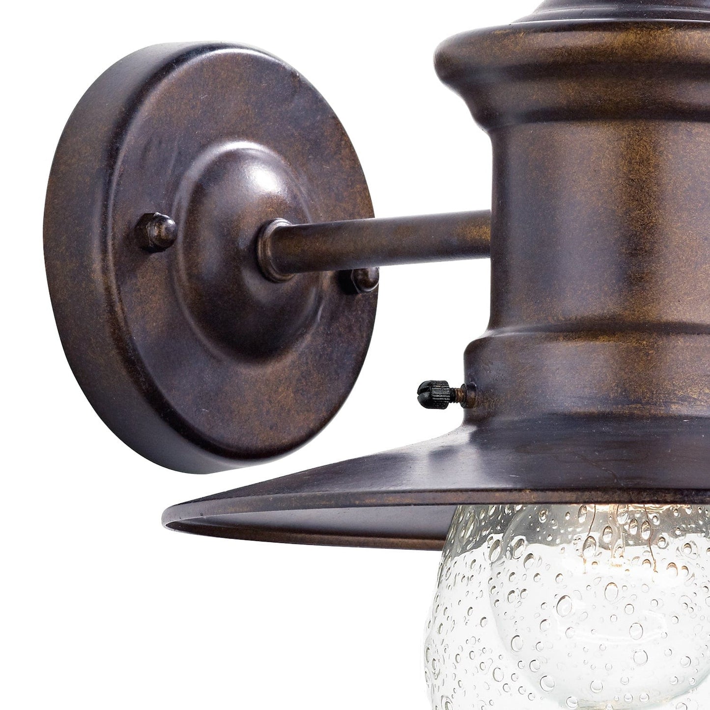 dar lighting Sedgewick Outdoor Wall Light Bronze Glass IP44 SED1529