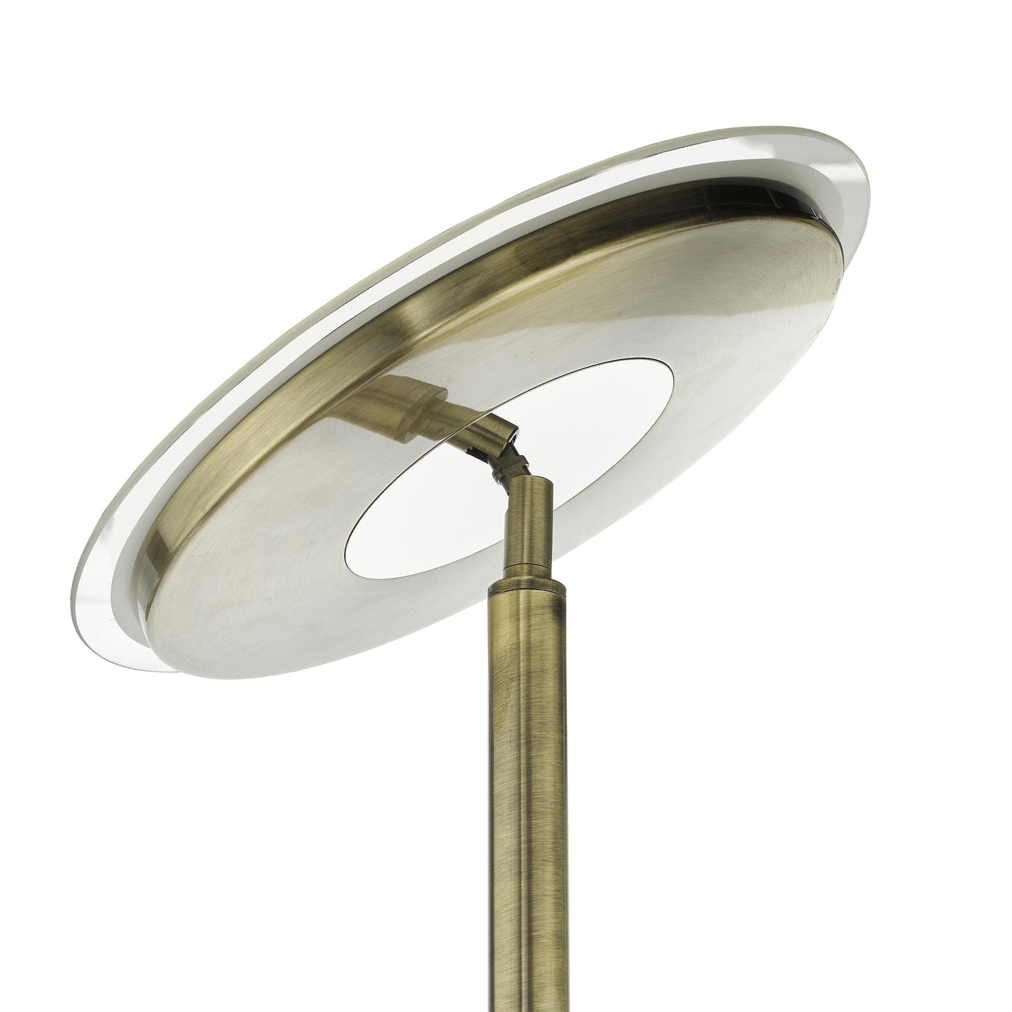 dar lighting Shelby Mother & Child Lamp Antique Brass LED SHE4975