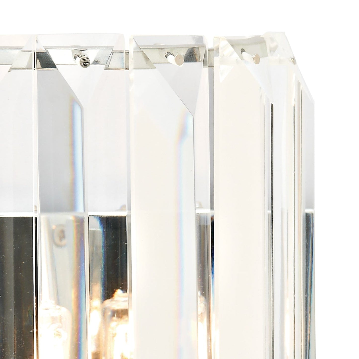 dar lighting Sketch Wall Light Polished Chrome Crystal SKE0750