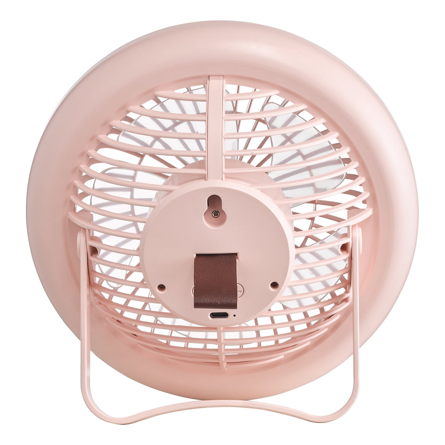 dar lighting Turbo Desk Fan With Lamp Pink LED TUR4103