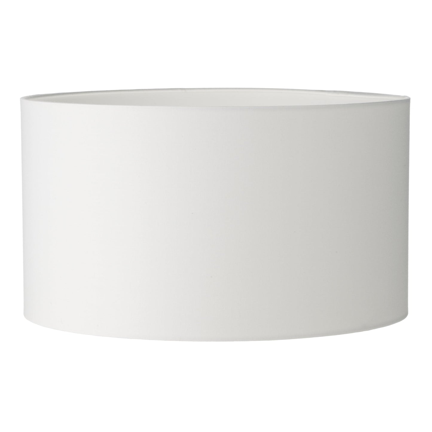 dar lighting Tuscan Ivory Cotton Drum Shade 40cm S1056