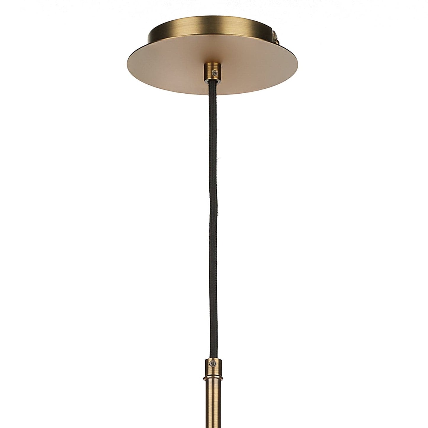 dar lighting Tyler 8lt Pendant Bronze Fitting Only TYL0863