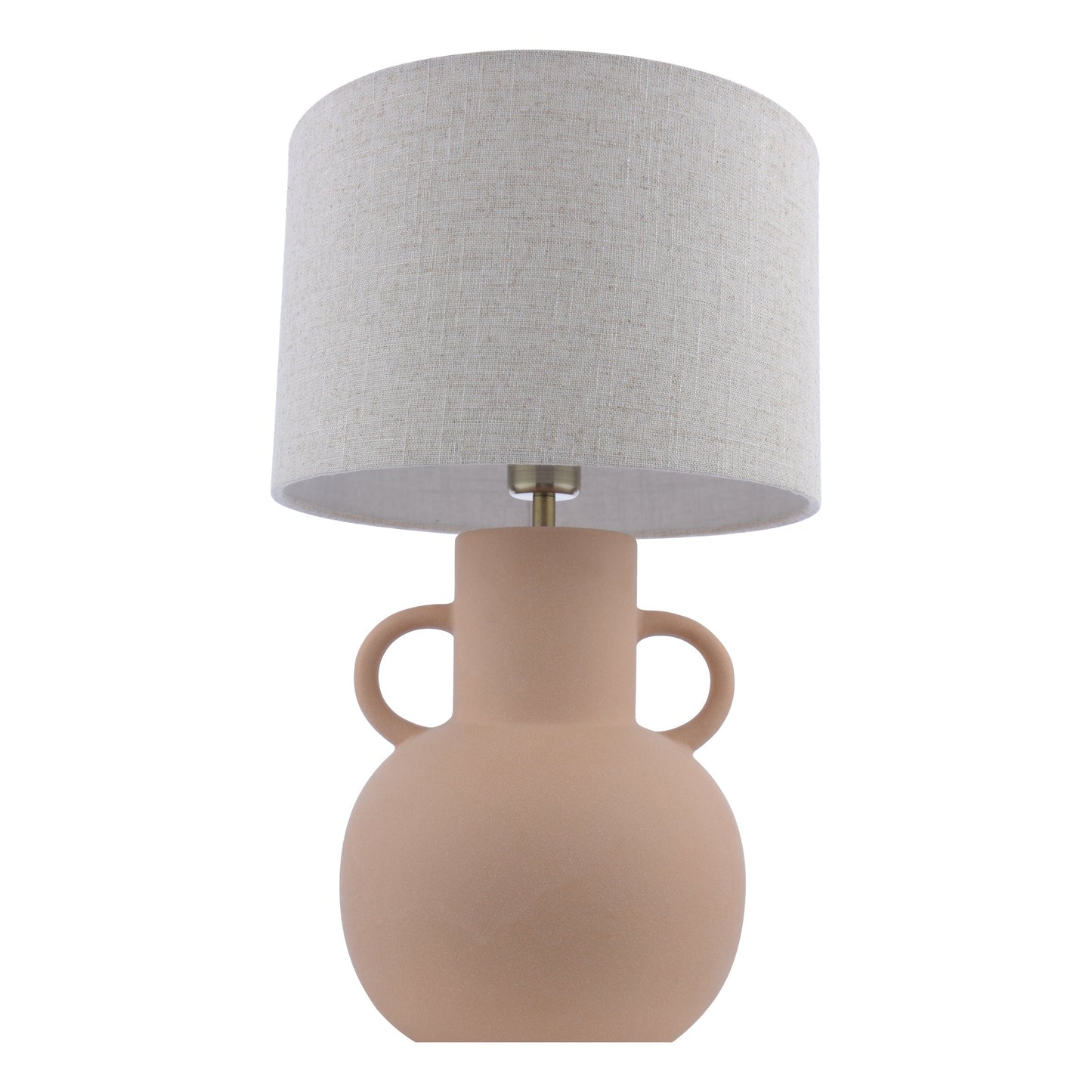 dar lighting Urn Ceramic Table Lamp Terracotta With Shade URN4211