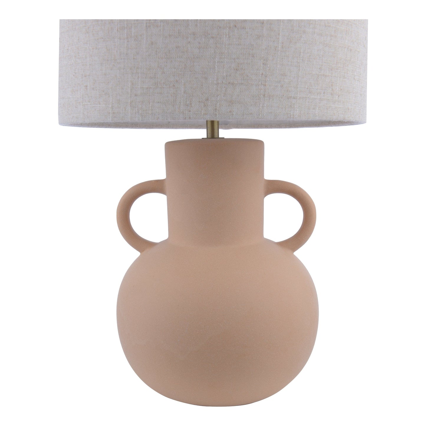 dar lighting Urn Ceramic Table Lamp Terracotta With Shade URN4211