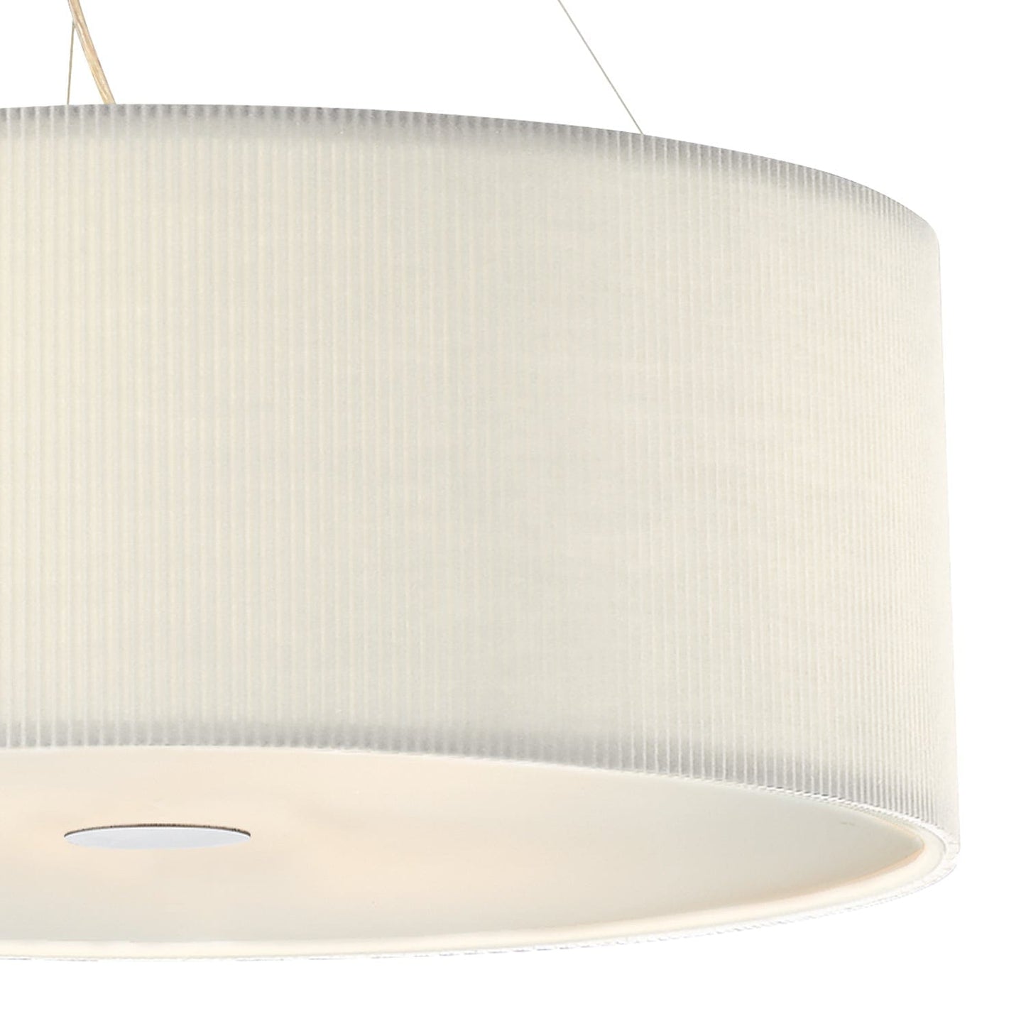 dar lighting Zaragoza 6 Light Pendant Cream 90cm ZAR0633