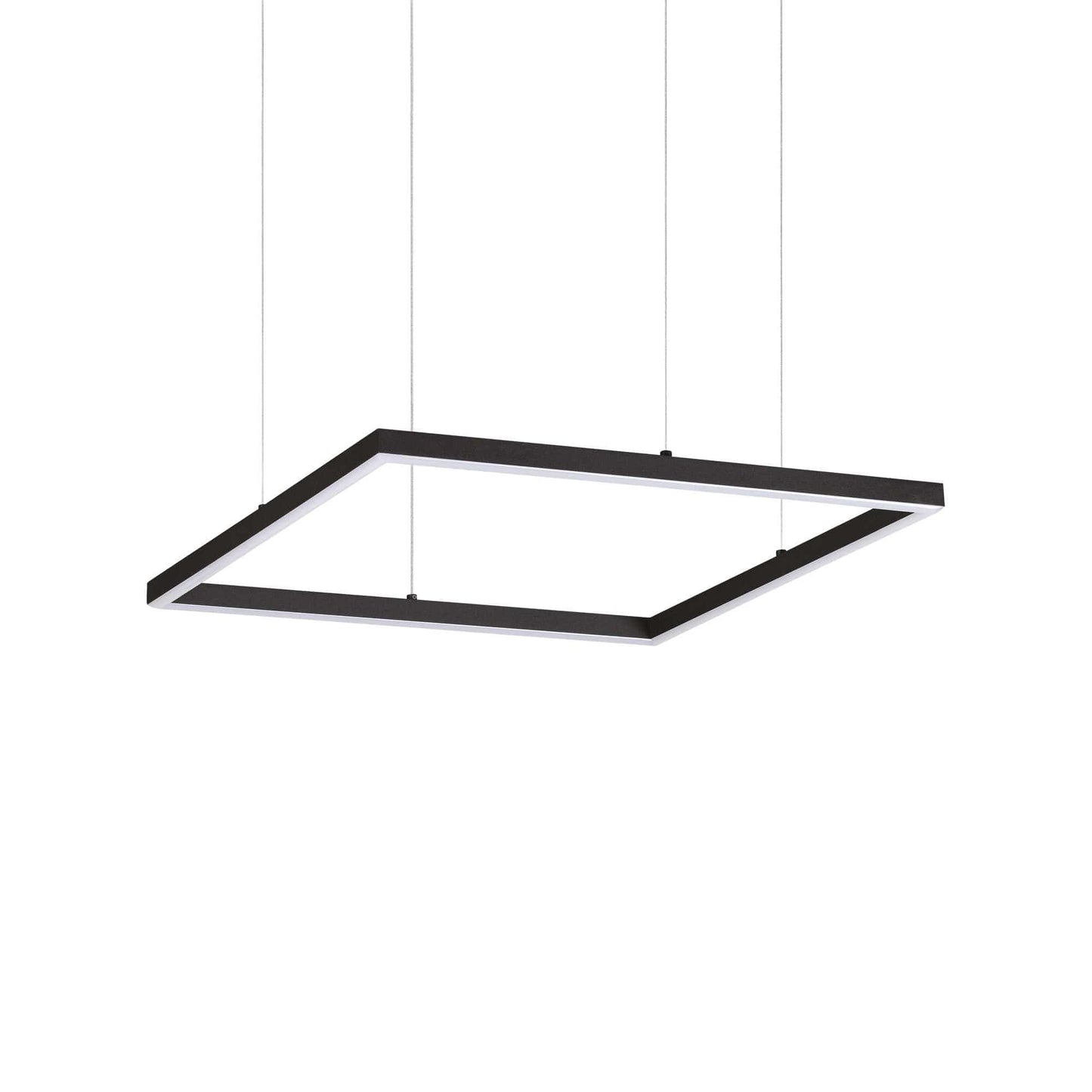 Ideal Lux Oracle Slim Sp D050 Square 3000K On-Off Bk 259161