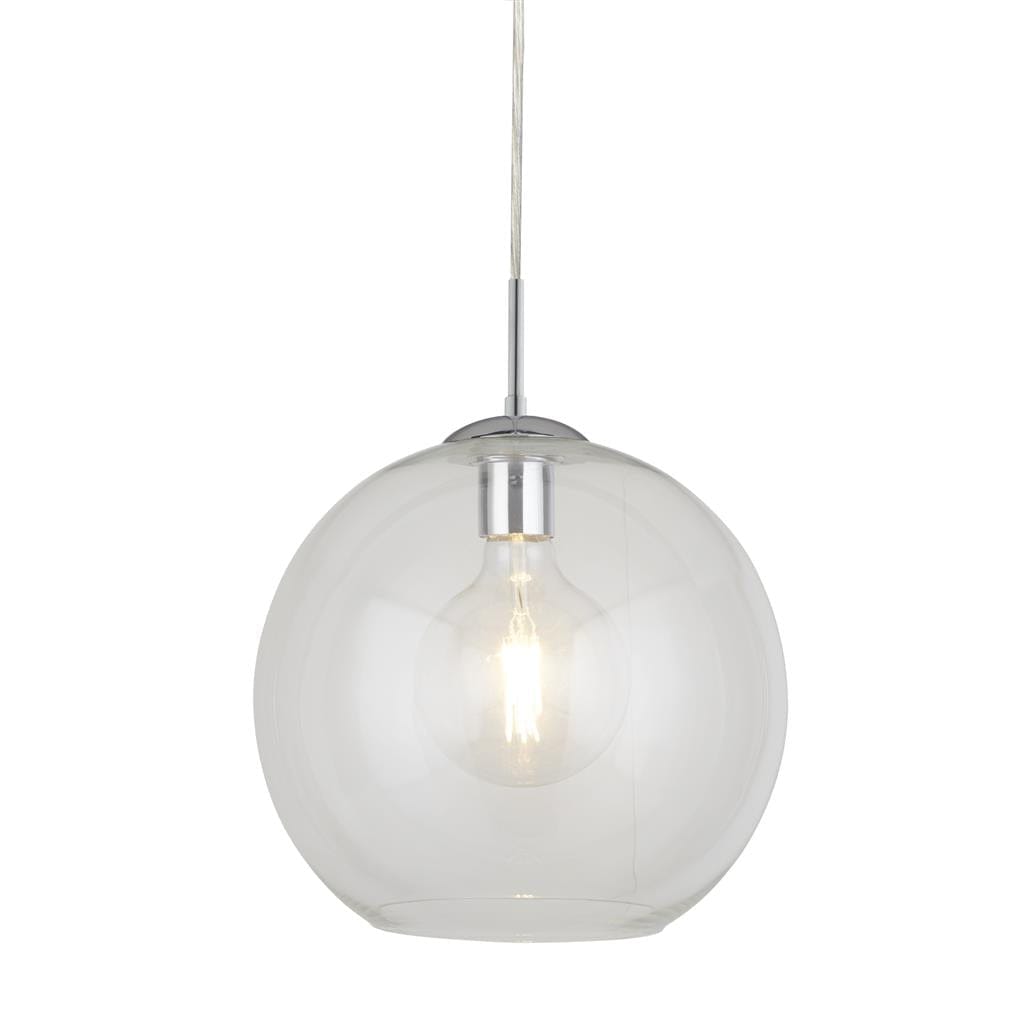 Searchlight Balls Pendant - Chrome Metal & Glass 1621CL
