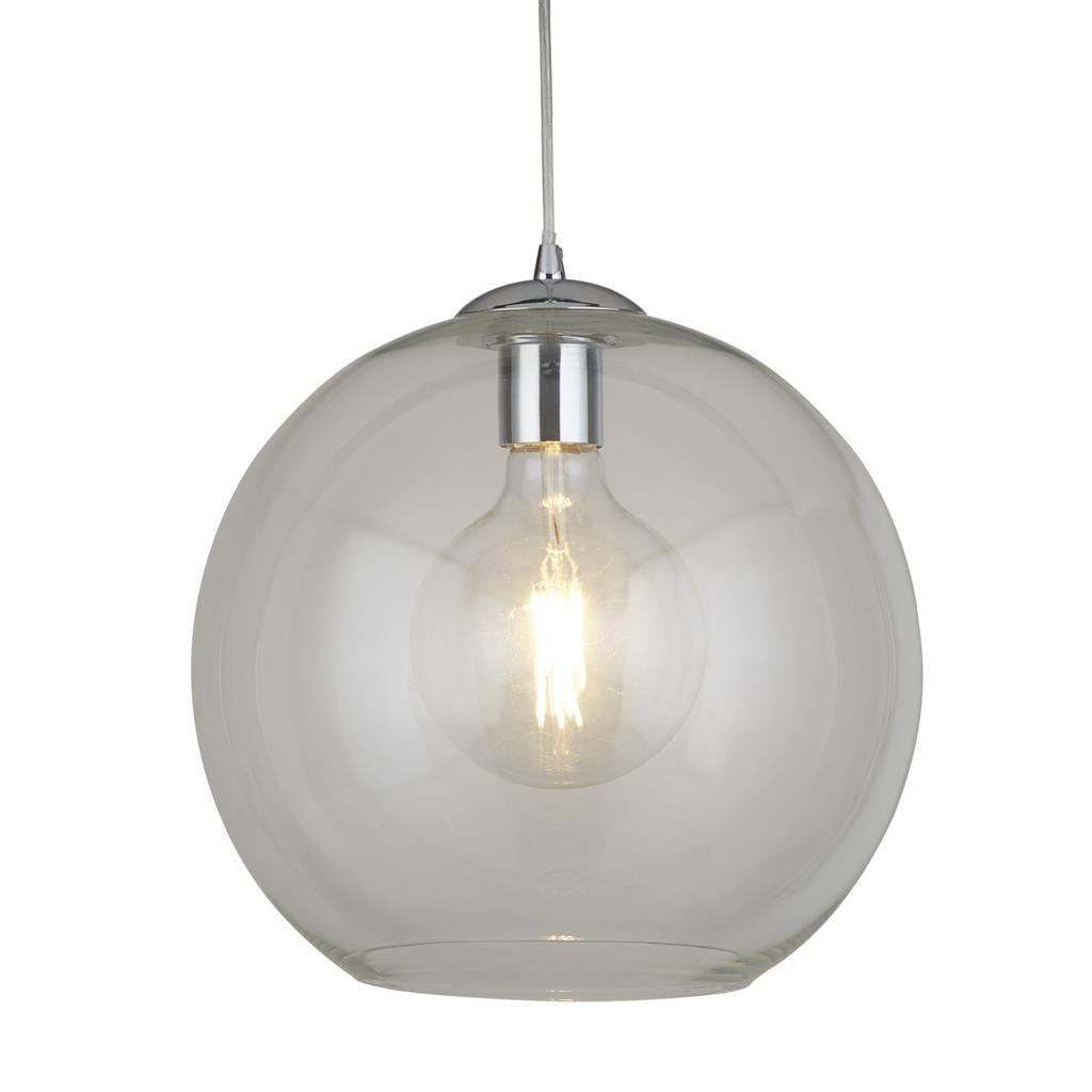Searchlight Balls Pendant - Chrome Metal & Glass 1632CL