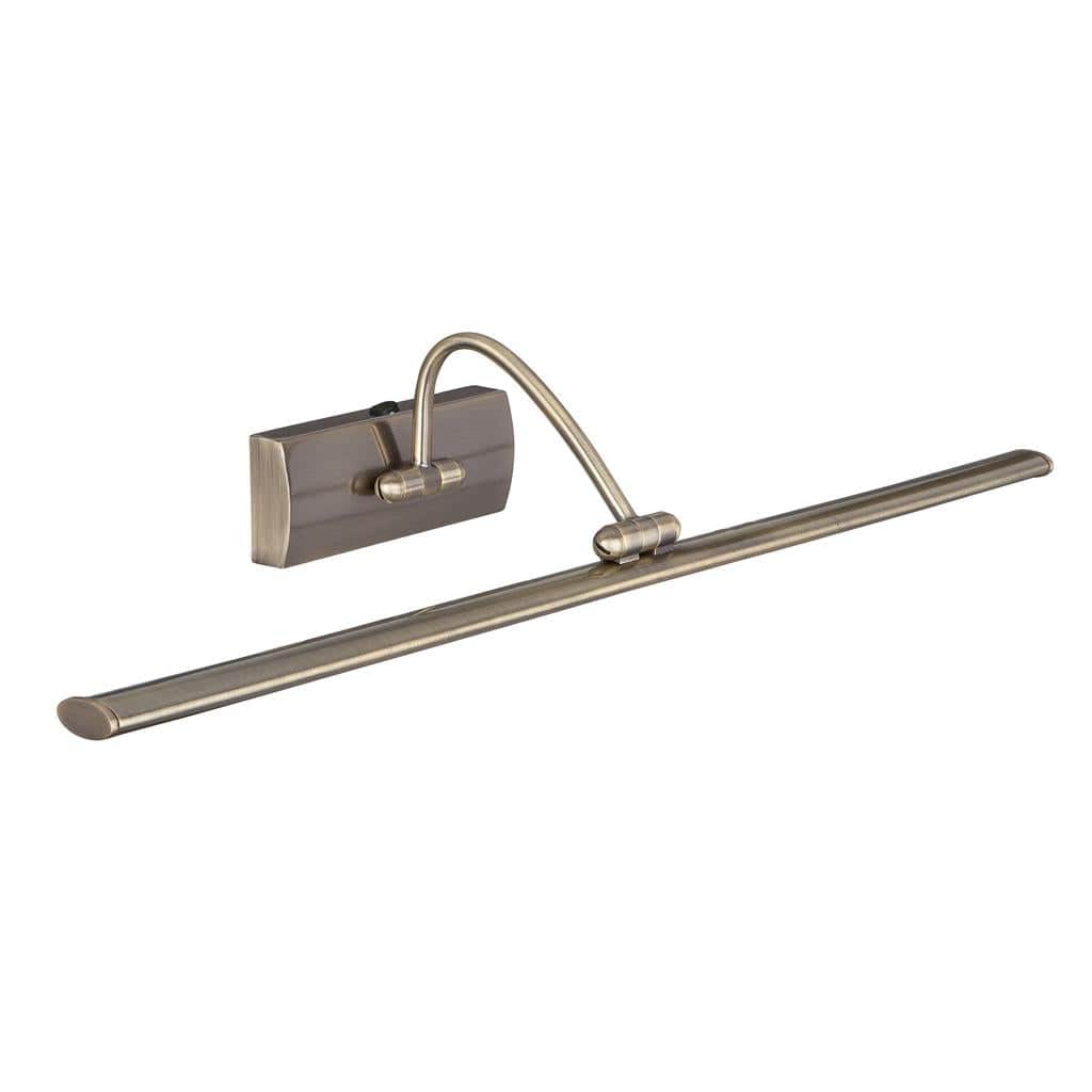 Searchlight Barcelona Picture Light - Antique Brass Metal 2982-81AB