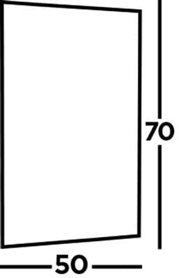 Searchlight Bathroom Mirror w Shaving Socket - Chrome & Frosted, IP44 7450