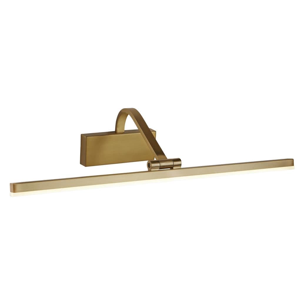 Searchlight Bilbao Picture Light - Satin Brass Metal 5551-51SB