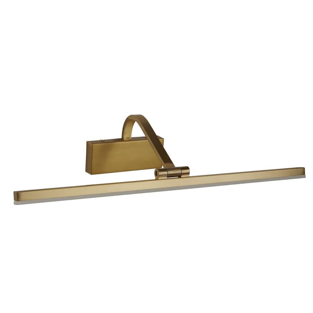 Searchlight Bilbao Picture Light - Satin Brass Metal 5551-51SB