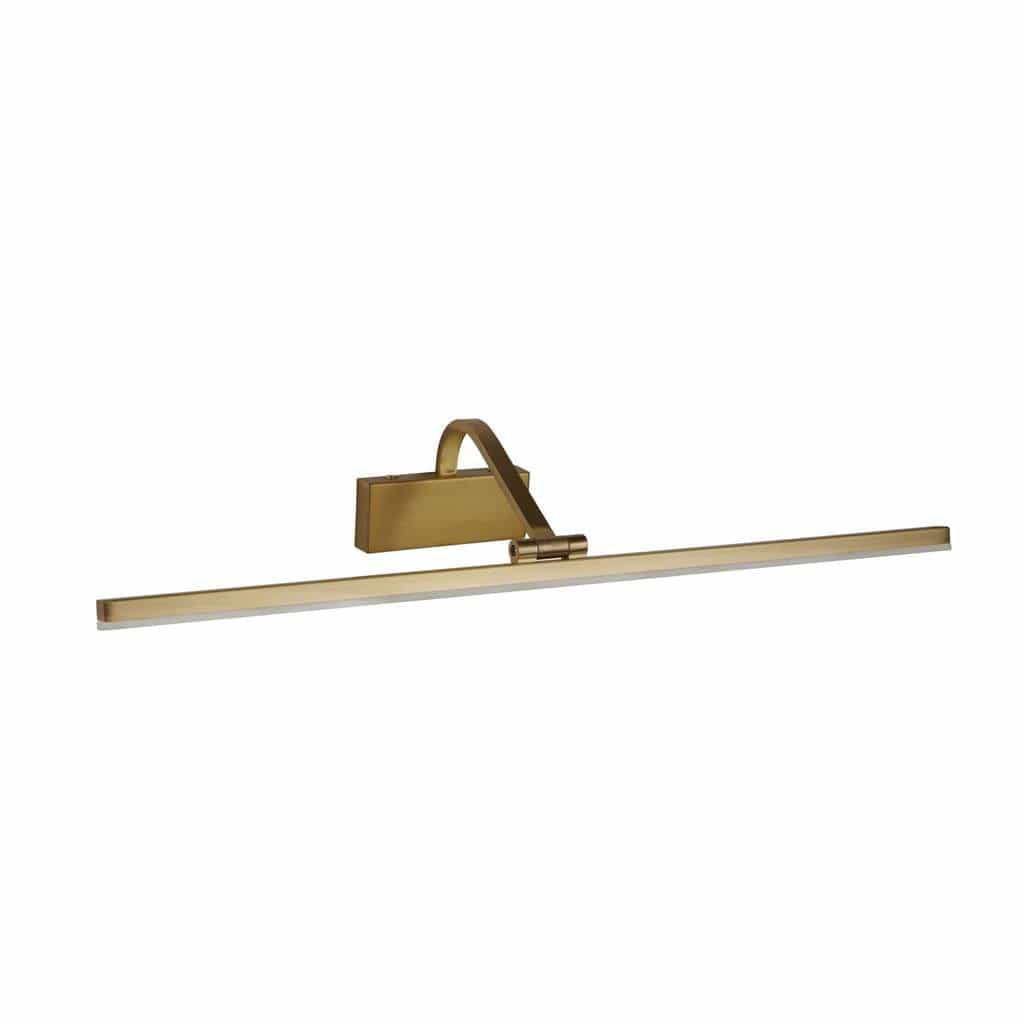 Searchlight Bilbao Picture Light - Satin Brass Metal 5551-70SB