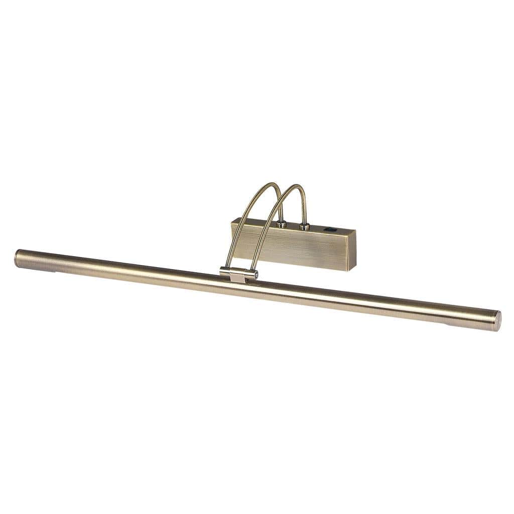 Searchlight Majorca Picture Light - Antique Brass Metal 8343AB