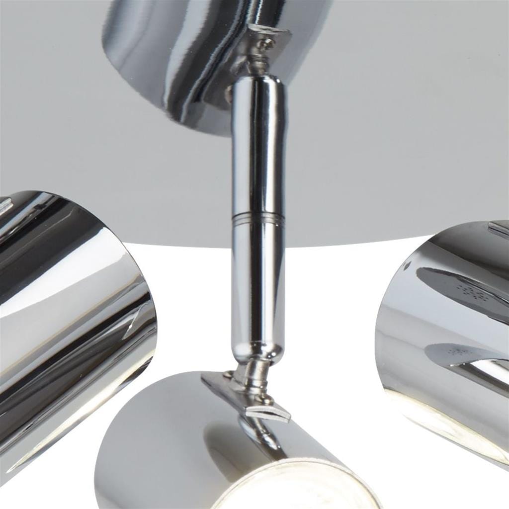 Searchlight Rollo 3Lt Round Spotlight - Chrome Metal 3173CC