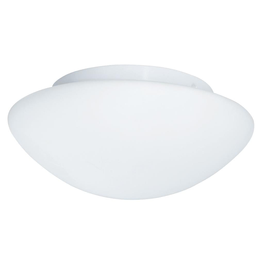 Searchlight Tokyo 2Lt Flush - White Metal & Opal Glass 1910-28